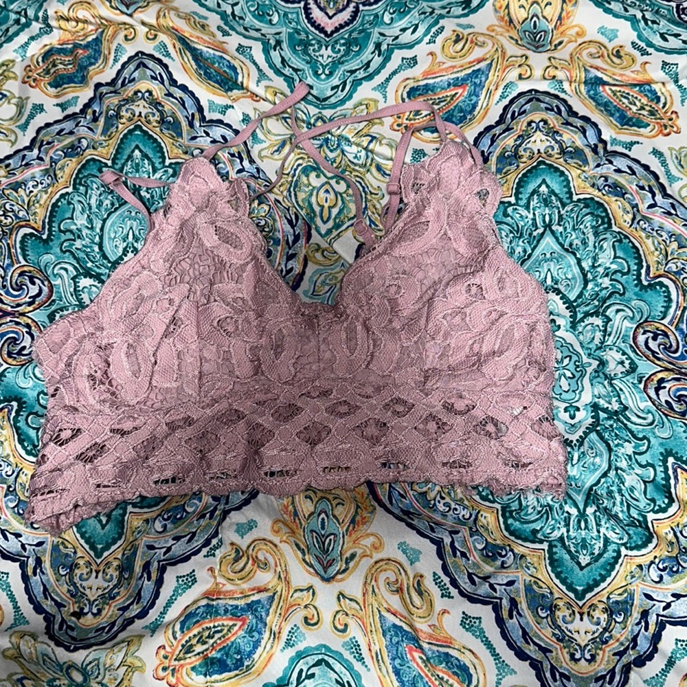 Pinkish bralette size large